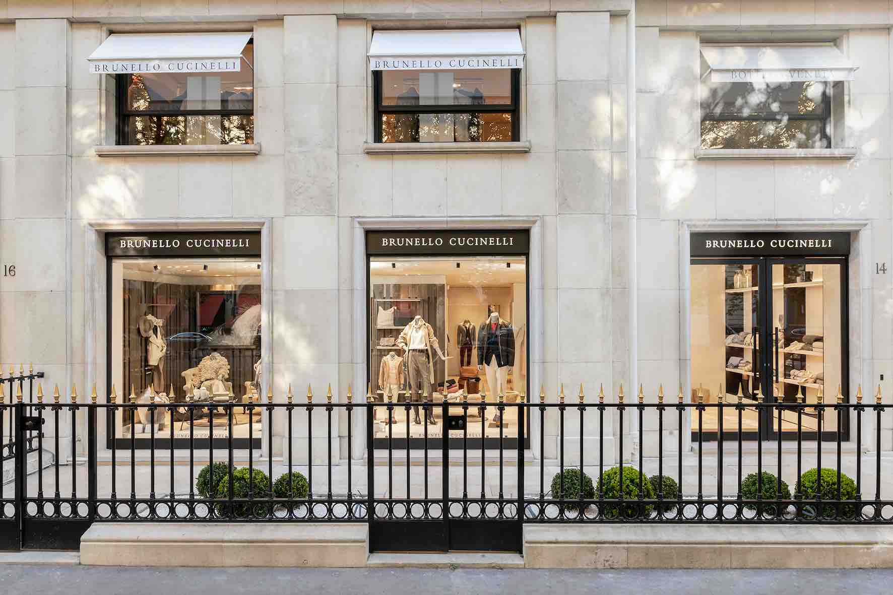 Bruno Cucinelli nouvelle boutique Paris